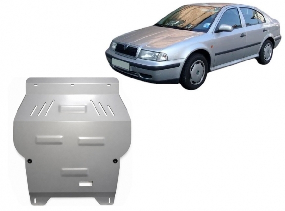 Aluminium Unterfahrschutz für Motor und Getriebe für den Skoda Octavia