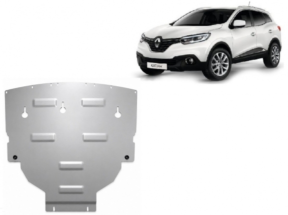 Aluminium  Unterfahrschutz Renault Kadjar 