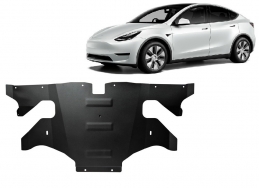 Unterfahrschuzt für Elektromotor hinten Tesla Model Y AWD