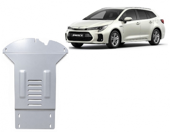 Aluminium-Katalysatorschutz / Kat-Schloss für Suzuki Swace