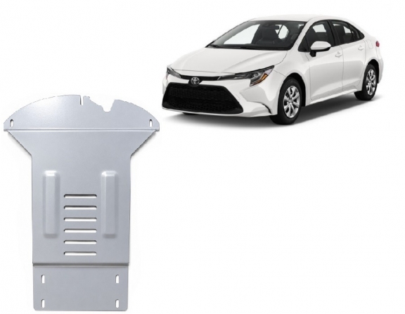 Aluminium-Katalysatorschutz / Kat-Schloss für Toyota Corolla