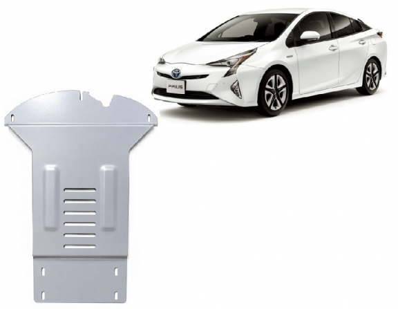 Aluminium-Katalysatorschutz / Kat-Schloss für Toyota Prius