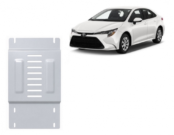 Aluminium-Katalysatorschutz / Kat-Schloss für Toyota Corolla