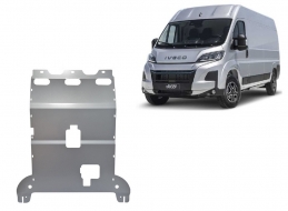 Aluminium Unterfahrschutz für Motor und Getriebe für den Iveco eSuperJolly