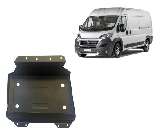 Stahlschutz für Treibstofftank der Marke Fiat Ducato