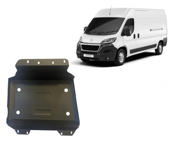 Stahlschutz für Treibstofftank der Marke Peugeot Boxer
