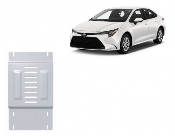 Aluminium-Katalysatorschutz / Kat-Schloss für Toyota Corolla