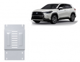 Aluminium-Katalysatorschutz / Kat-Schloss für Toyota Corolla Cross