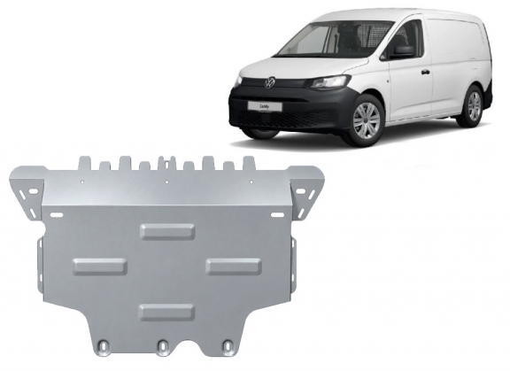 Aluminium Unterfahrschutz für Motor der Marke VW Caddy