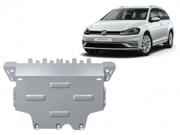 Aluminium Unterfahrschutz für Motor und Getriebe für den VW Golf 7