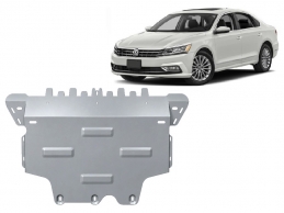 Aluminium Unterfahrschutz für Motor der Marke VW Passat Alltrack