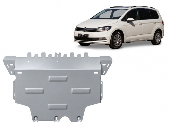 Aluminium Unterfahrschutz für Motor der Marke VW Touran