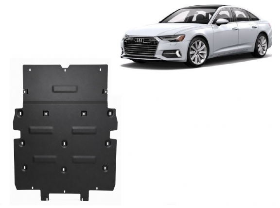 Unterfahrschutz für Motor der Marke Audi A6