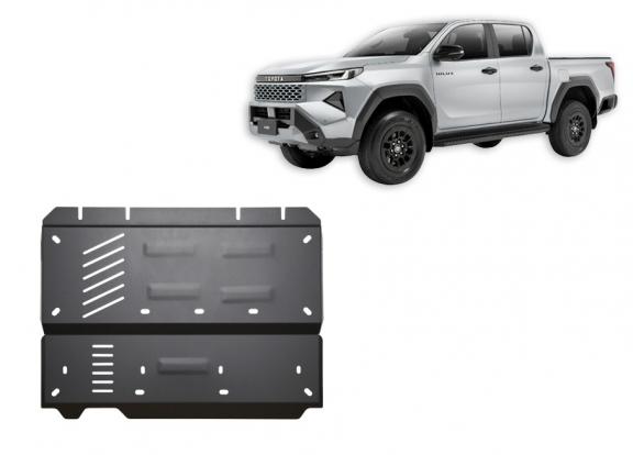 Stahl Differentialschutz für Toyota Hilux