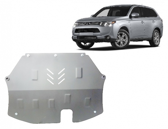 Aluminium Unterfahrschutz für Motor der Marke Mitsubishi Outlander