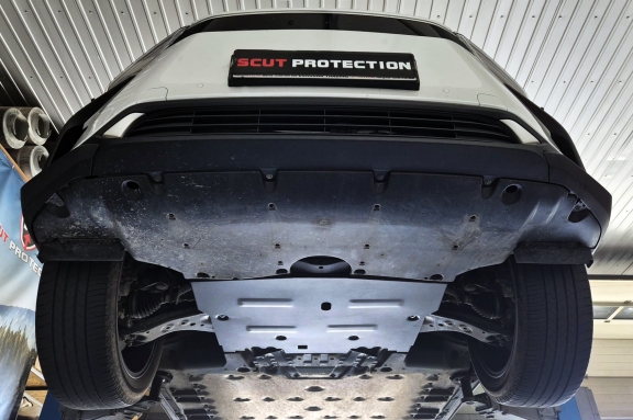 Unterfahrschutz für Motor der Marke Toyota BZ4X