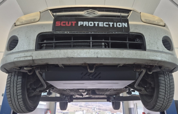Unterfahrschutz für Motor und Getriebe aus Stahl für  Suzuki Wagon R+