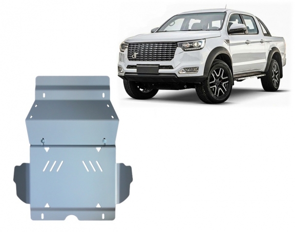 Aluminium Unterfahrschutz für Motor der Marke DR PK8