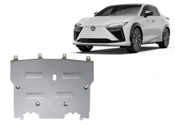Aluminium Unterfahrschutz für Motor der Marke Lexus RZ