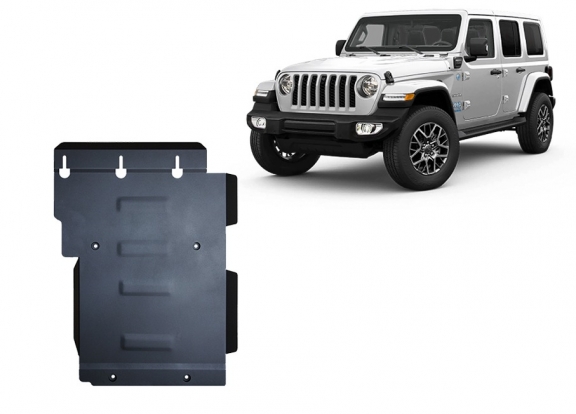 Getriebe schutz aus Stahl für Jeep Wrangler - JL