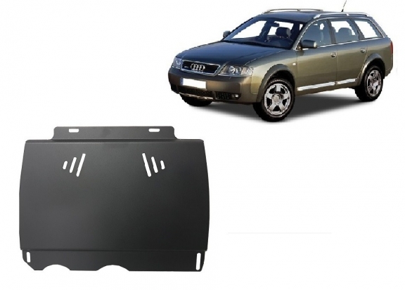 Unterfahrschutz für Schaltgetriebe aus Stahl für Audi Allroad A6