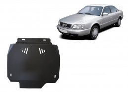 Unterfahrschutz aus Stahl für Automatikgetriebe der Marke Audi A6