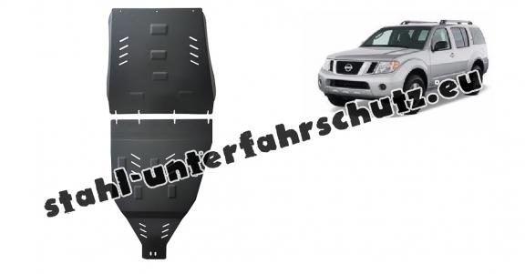 Unterfahrschutz für Getriebe und Differential aus  Nissan Pathfinder