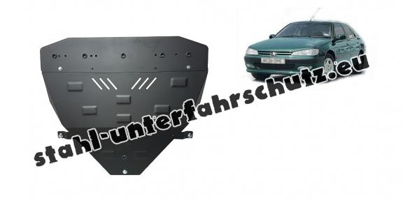 Unterfahrschutz für Motor und Getriebe aus Stahl für  Peugeot 406