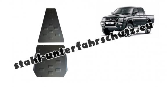 Unterfahrschutz für Getriebe und Differential aus Mitsubishi L 200