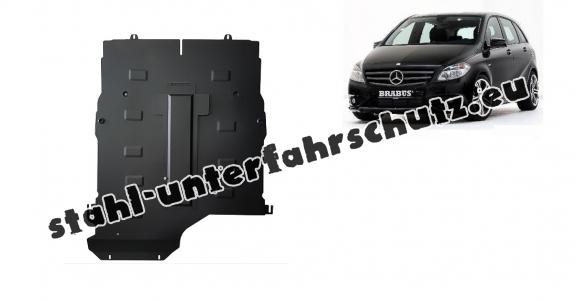 Unterfahrschutz für Motor und Getriebe  aus Stahl  Mercedes B-Class