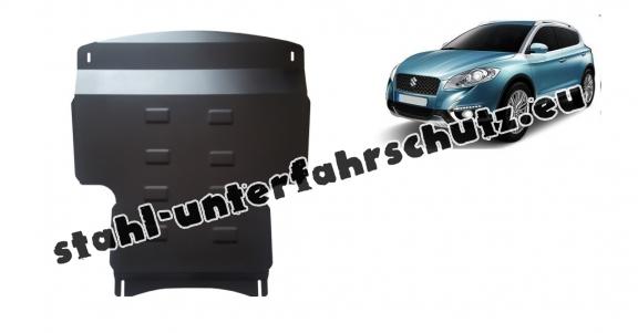 Unterfahrschutz für Motor und Getriebe aus Stahl für  Suzuki S-Cross