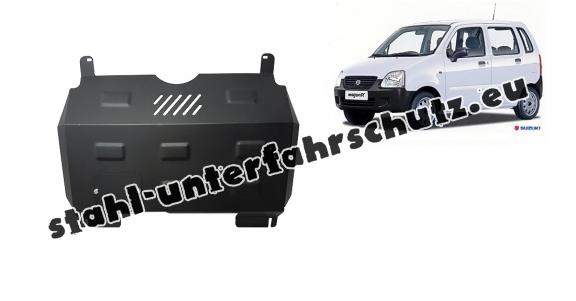 Unterfahrschutz für Motor und Getriebe aus Stahl für  Suzuki Wagon R+