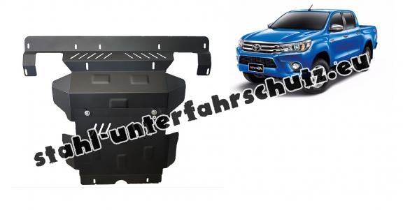 Unterfahrschutz für Motor und  kühler aus Stahl für  Toyota Hilux Revo