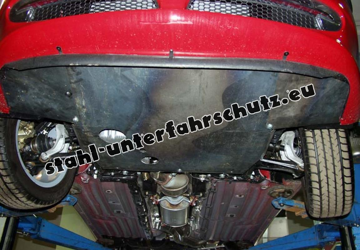 Unterfahrschutz für Motor der Alfa Romeo 156