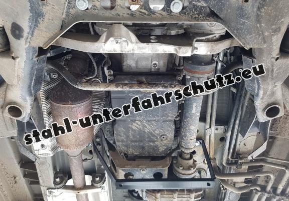 Stahl Getriebe Schutz für Mercedes Viano W639 - 4x4 - Automatikgetriebe