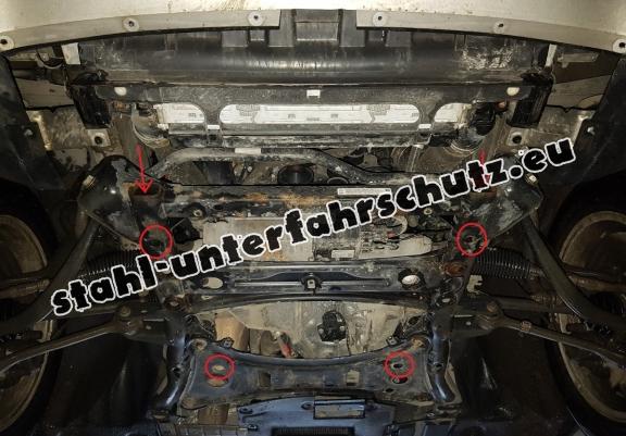 Unterfahrschutz für Motor der Marke BMW X3 - F25