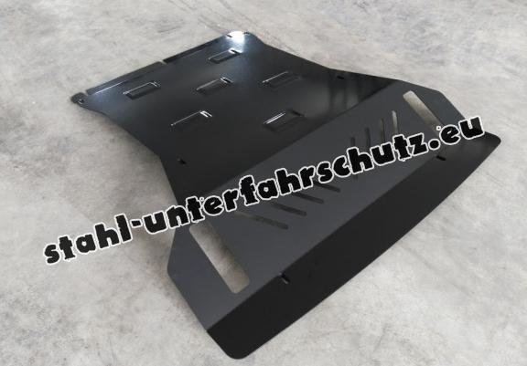 Unterfahrschutz für Motor und  kühler aus Stahl für  Mitsubishi Pajero 4 (V80, V90)