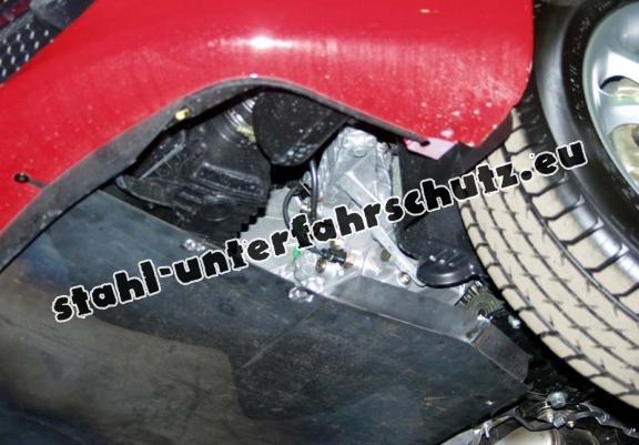 Unterfahrschutz für Motor und Getriebe aus Stahl für  Alfa Romeo 147