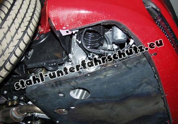 Unterfahrschutz für Motor und Getriebe aus Stahl für  Alfa Romeo 147