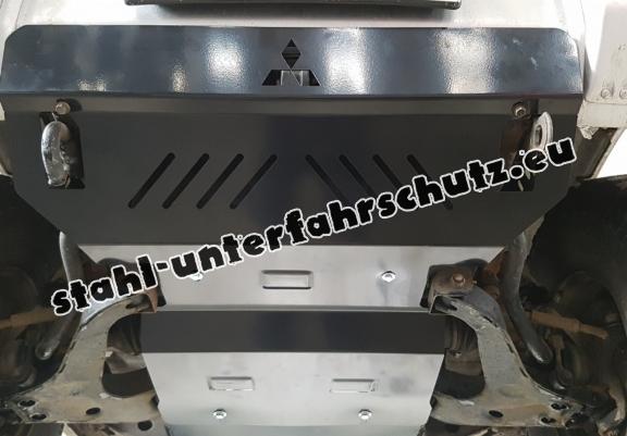 Unterfahrschutz für Motor und  kühler aus Stahl für  Mitsubishi Pajero 3 (V60, V70)