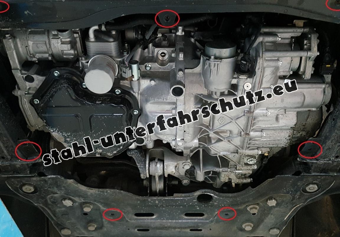 Motor- / Unterfahrschutz für RENAULT Megane II Schrägheck (BM, CM) 1.4 16V  2002-2008 Benzin 98PS K4J 730