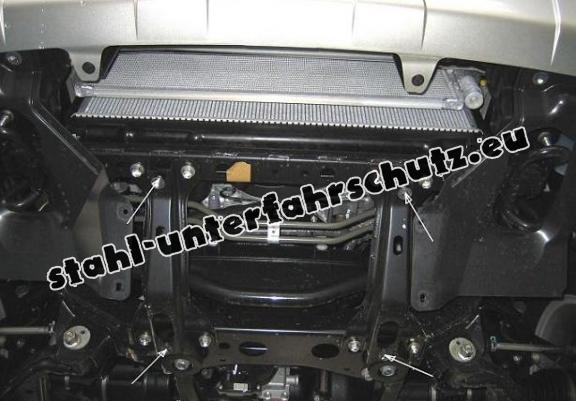 Unterfahrschutz für Motor der Marke Toyota Hilux