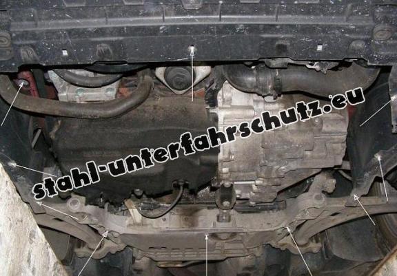Unterfahrschutz für Motor der Marke VW Passat B6