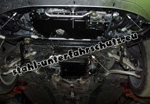 Unterfahrschutz für Motor der Marke Audi Allroad A6