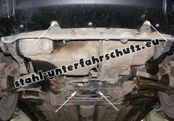 Unterfahrschutz für Motor und Getriebe aus Stahl für  Citroen Xsara Picasso