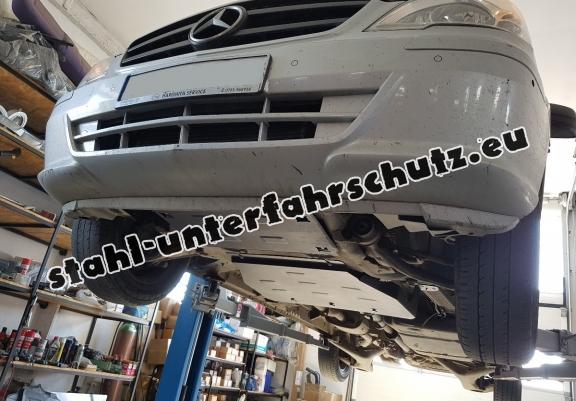 Stahl Getriebe Schutz für Mercedes Vito W639 - 2.2 D 4x2