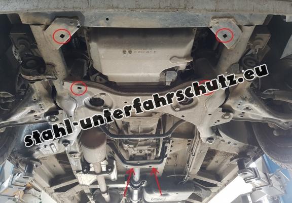 Unterfahrschutz für Motor der Marke  Mercedes Viano W639 - 2.2 D 4x2
