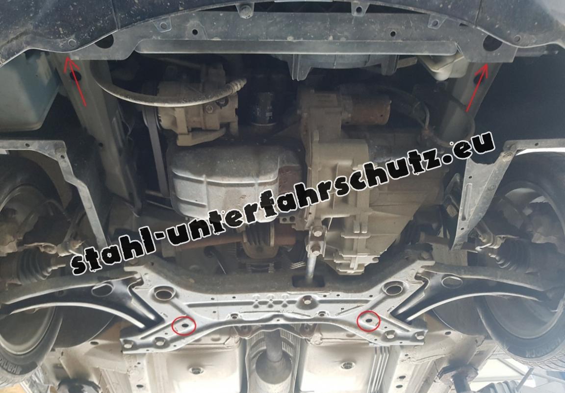 Konuooer Unterfahrschutz Einbausatz Motor Unterboden Reparatur