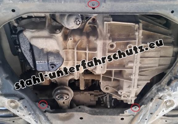 Unterfahrschutz für Motor der Marke Mercedes V-Class W447, 4x2, 1.6 D