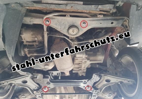 Unterfahrschutz für Motor der Marke Volkswagen Polo - 6N, 6N1, 6K, Classic, Variant